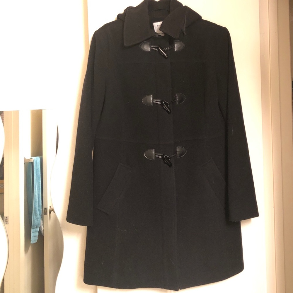 Nautica toggle front hooded coat